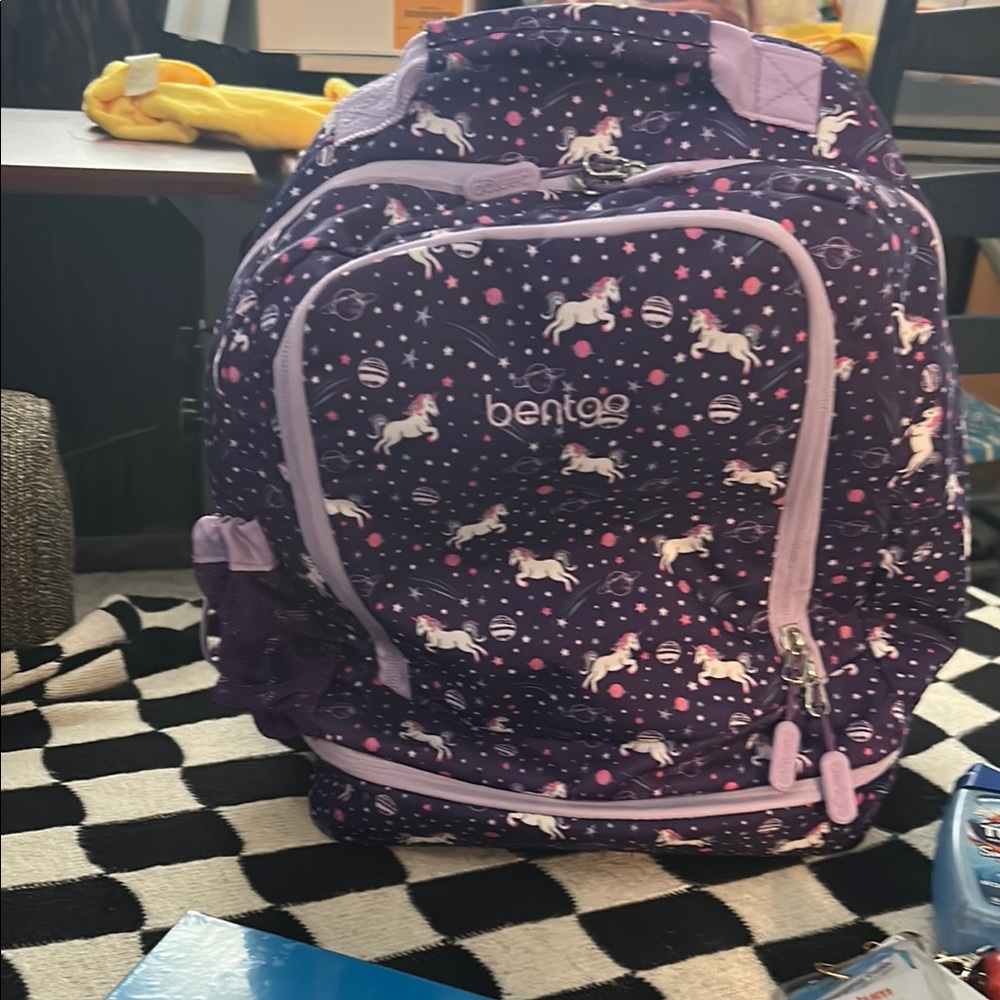 Kids Unicorn Backpack - Purple
